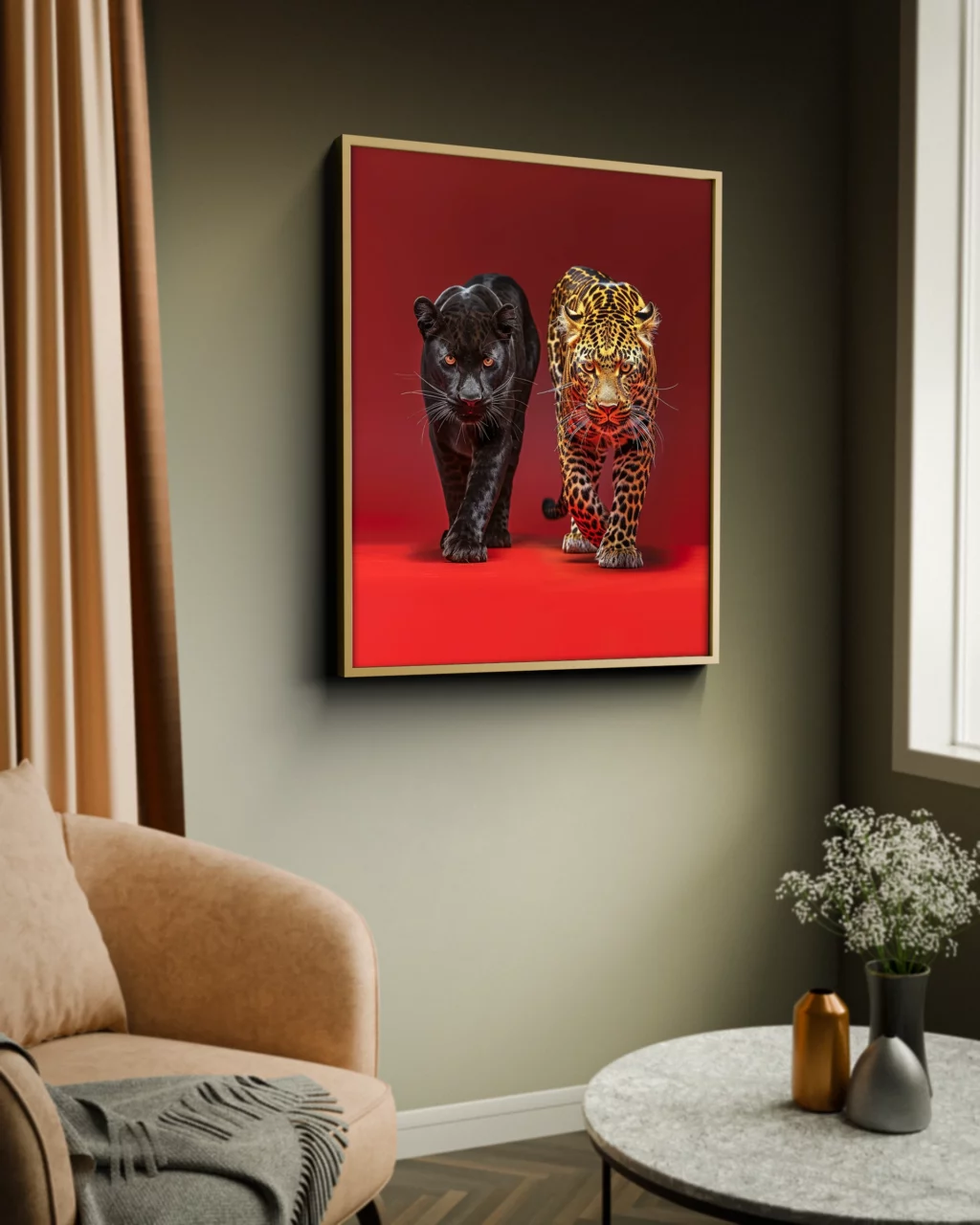 lampart, tygrys, zwierzeta, koty, czerwień, karmazynowy, zagadka, strach, atmosfera, wzrok, ofiara, obrazy AI sztuka tworzona przez sztuczną inteligencję nowoczesne obrazy do salonu ,obrazy AI sztuka tworzona przez sztuczną inteligencję nowoczesne obrazy do salonu ekskluzywna sztuka na sprzedaż luksusowe dekoracje ścienne unikalne obrazy w ramie sztuka przyszłości obrazy do nowoczesnego wnętrza kolekcjonerskie dzieła sztuki dekoracje premium na ścianę limitowane edycje obrazów sztuka cyfrowa i AI obrazy ARTIGEN nietypowe obrazy na płótnie obrazy w designerskich ramach sztuka generatywna nowoczesne obrazy w ramie dzieła sztuki na płótnie oryginalne obrazy do wnętrz obrazy na zamówienie, ekskluzywna sztuka na sprzedaż luksusowe dekoracje ścienne unikalne obrazy w ramie sztuka przyszłości obrazy do nowoczesnego wnętrza kolekcjonerskie dzieła sztuki dekoracje premium na ścianę limitowane edycje obrazów sztuka cyfrowa i AI obrazy ARTIGEN nietypowe obrazy na płótnie obrazy w designerskich ramach sztuka generatywna nowoczesne obrazy w ramie dzieła sztuki na płótnie oryginalne obrazy do wnętrz obrazy na zamówienie